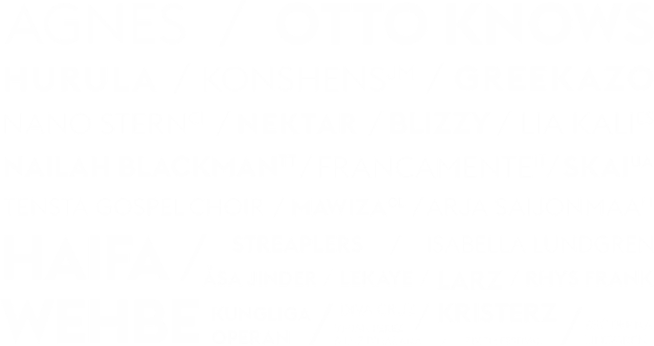 Stockholms Kulturfestival 2026