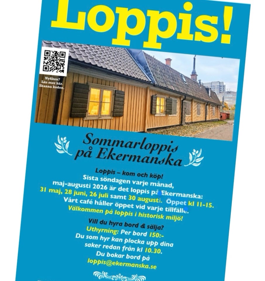 Sommarloppis på Ekermanska